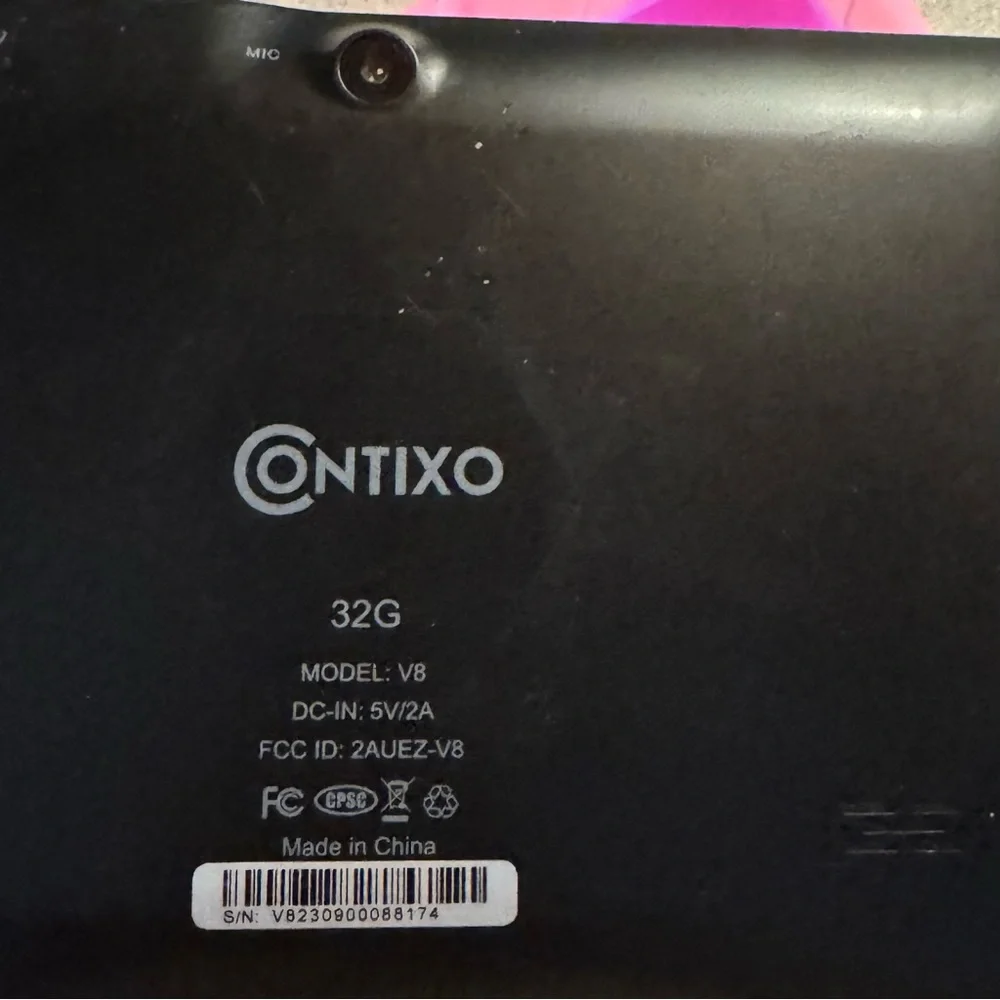 Contixo kids tablet by Android!! EXCELLENT CONDITION!!